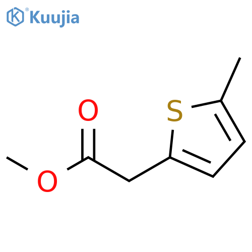 2-THIOPHENEACETIC ACID, 5-METHYL-, METHYL ESTER structure