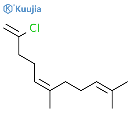 1,5,9-Undecatriene, 2-chloro-6,10-dimethyl-, (Z)- structure