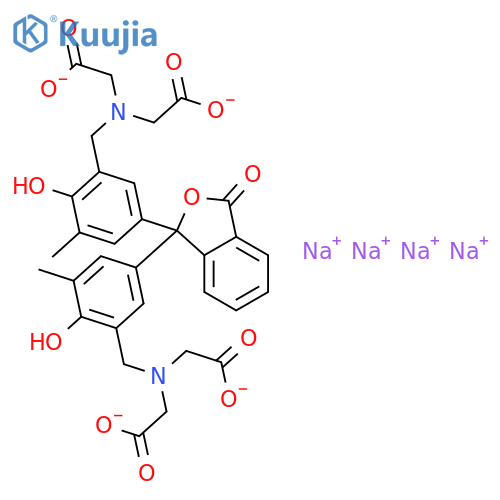 O-Cresolphthalein Complexone Sodium Salt structure