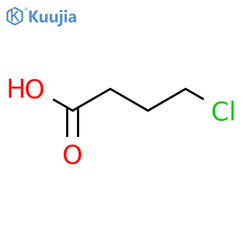 4-Chlorobutanoic acid structure