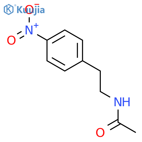Acetamide, N-[2-(4-nitrophenyl)ethyl]- structure