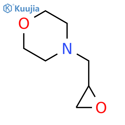 4-[(oxiran-2-yl)methyl]morpholine structure