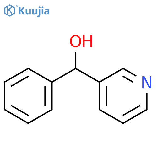 phenyl(pyridin-3-yl)methanol structure