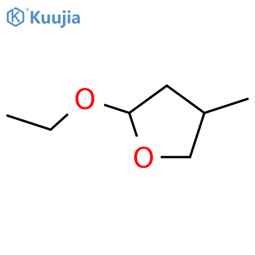 Furan, 2-ethoxytetrahydro-4-methyl- structure