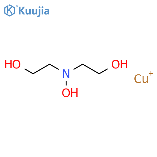 COPPER(1+), HYDROXY[2,2'-IMINOBIS[ETHANOL]]- structure