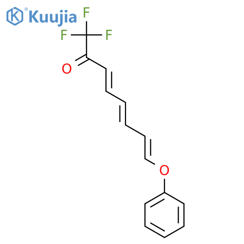 3,5,7-Octatrien-2-one, 1,1,1-trifluoro-8-phenoxy- structure