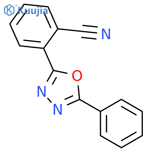 Benzonitrile, 2-(5-phenyl-1,3,4-oxadiazol-2-yl)- structure