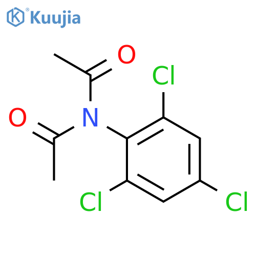 Acetamide, N-acetyl-N-(2,4,6-trichlorophenyl)- structure