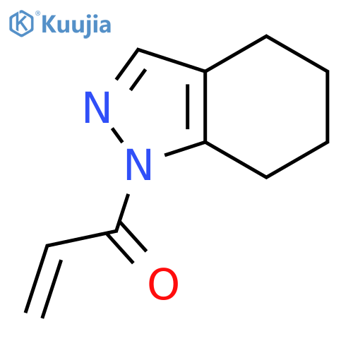 1H-Indazole, 4,5,6,7-tetrahydro-1-(1-oxo-2-propenyl)- structure