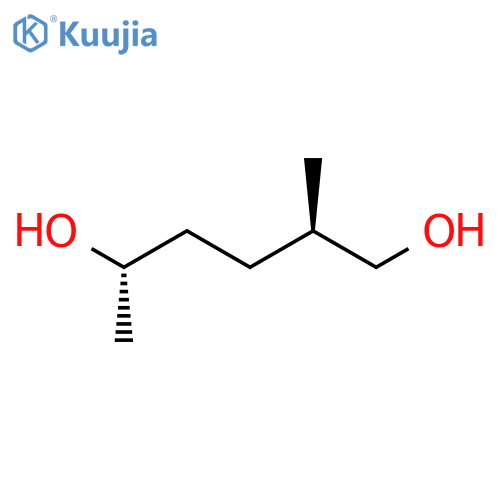 1,5-Hexanediol, 2-methyl-, (R*,S*)- structure