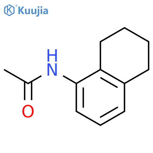 N-(5,6,7,8-Tetrahydronaphthalen-1-yl)acetamide structure