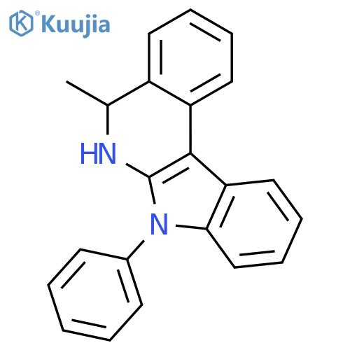 5H-Indolo[2,3-c]isoquinoline, 5-methyl-7-phenyl- structure