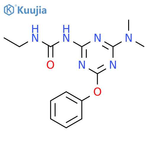 Urea, N-[4-(dimethylamino)-6-phenoxy-1,3,5-triazin-2-yl]-N'-ethyl- structure
