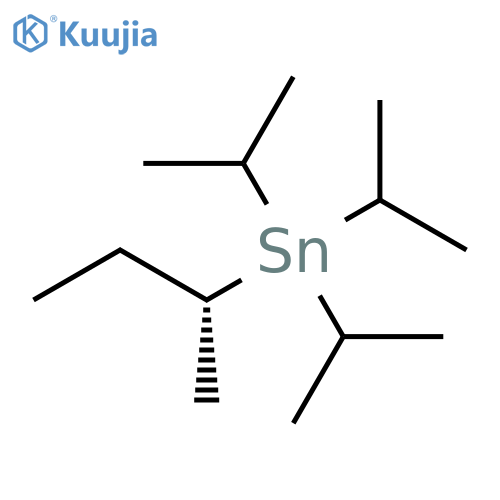 Stannane, tris(1-methylethyl)(1-methylpropyl)-, (R)- (9CI) structure