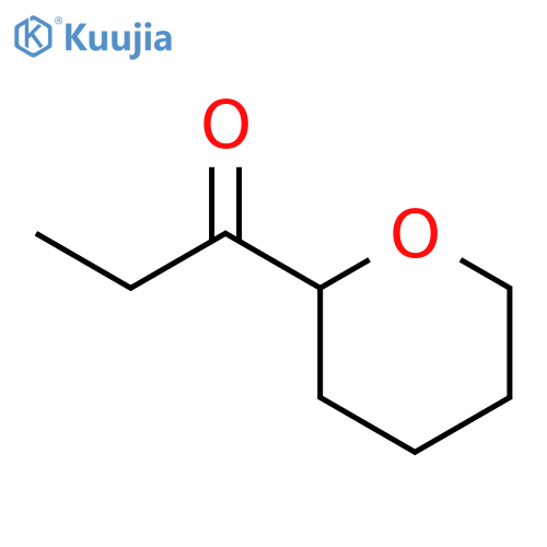 1-(oxan-2-yl)propan-1-one structure