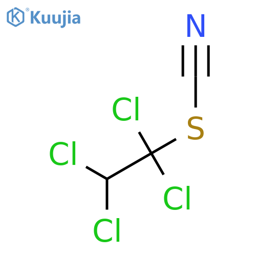 1,1,2,2-tetrachloroethyl Thiocyanate structure