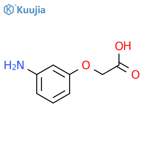 (3-Aminophenoxy)acetic Acid structure