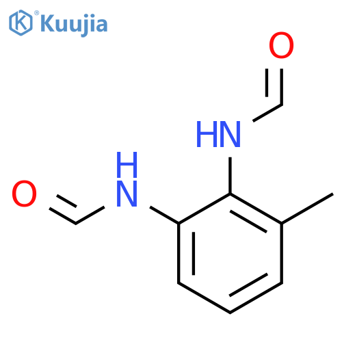 N-(2-formamido-3-methyl-phenyl)formamide structure
