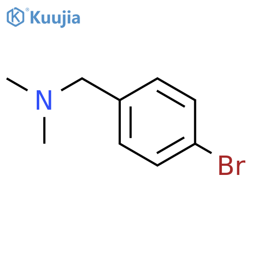 1-(4-bromophenyl)-N,N-dimethyl-methanamine structure