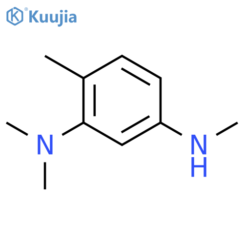 1-N,1-N,3-N,6-tetramethylbenzene-1,3-diamine structure