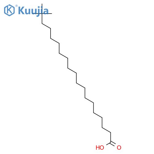 Nonadecanoic acid, 18,18-dimethyl- structure