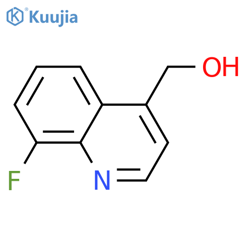 8-fluoro-4-Quinolinemethanol structure