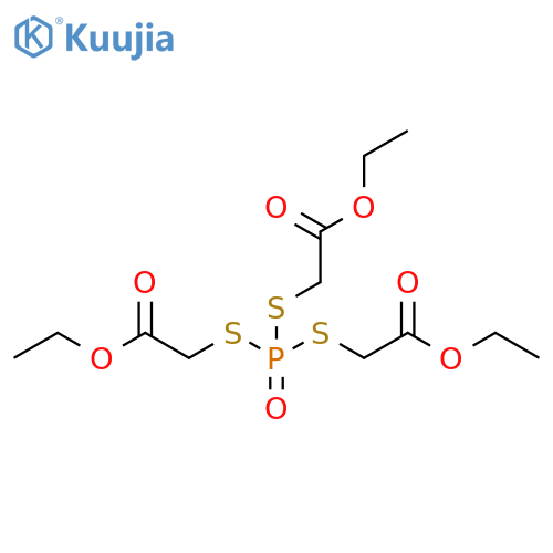 8-Oxa-3,5-dithia-4-phosphadecanoic acid,4-[(2-ethoxy-2-oxoethyl)thio]-7-oxo-, ethyl ester, 4-oxide structure