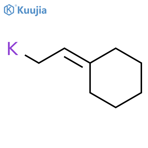 Potassium, (2-cyclohexylideneethyl)- structure
