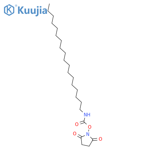 2,5-Pyrrolidinedione, 1-[[(octadecylamino)carbonyl]oxy]- structure