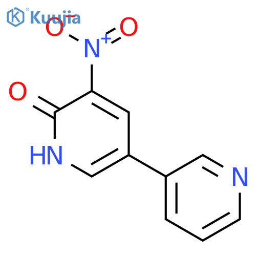 [3,3'-Bipyridin]-6(1H)-one, 5-nitro- structure