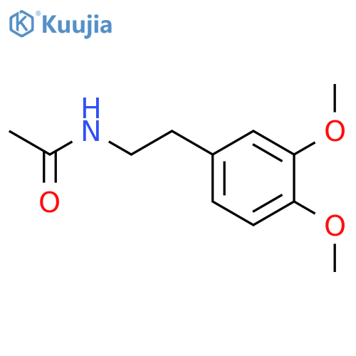 N-(2-(3,4-dimethoxyphenyl)ethyl)acetamide structure