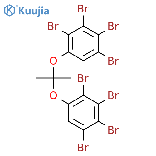 Benzene, 1,1'-[(1-methylethylidene)bis(oxy)]bis[2,3,4,5-tetrabromo- structure
