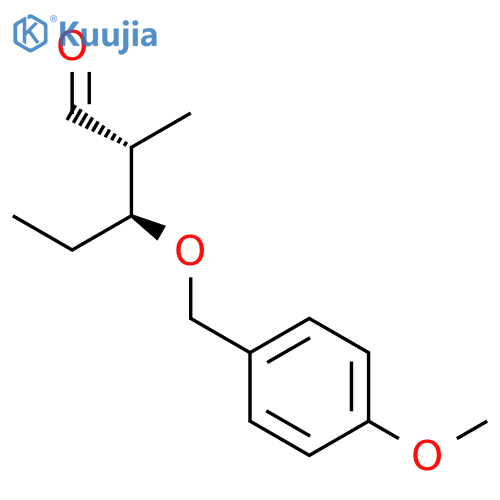 PENTANAL, 3-[(4-METHOXYPHENYL)METHOXY]-2-METHYL-, (2R,3S)- structure
