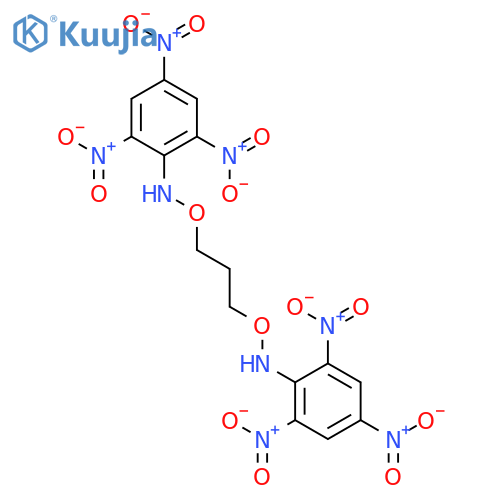 BENZENAMINE, N,N'-[1,3-PROPANEDIYLBIS(OXY)]BIS[2,4,6-TRINITRO- structure