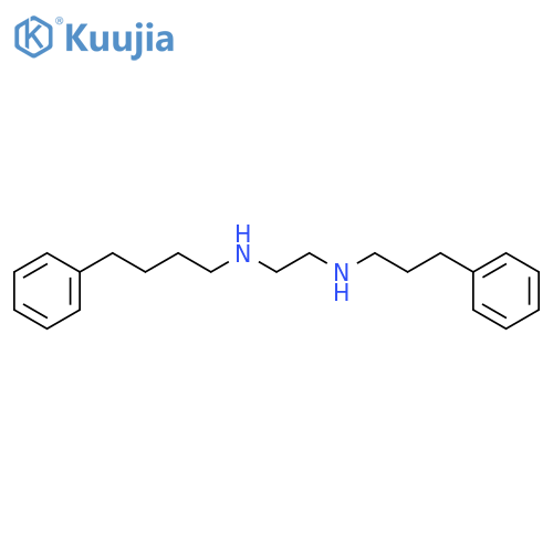 1,2-Ethanediamine, N-(4-phenylbutyl)-N'-(3-phenylpropyl)- structure