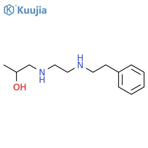 2-Propanol, 1-[[2-[(2-phenylethyl)amino]ethyl]amino]-, (2S)- structure
