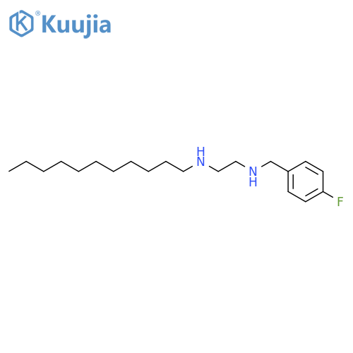 1,2-Ethanediamine, N-[(4-fluorophenyl)methyl]-N'-undecyl- structure