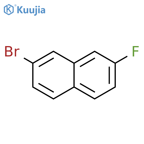 2-Bromo-7-fluoronaphthalene structure