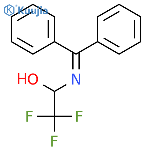 Ethanol, 1-[(diphenylmethylene)amino]-2,2,2-trifluoro- structure