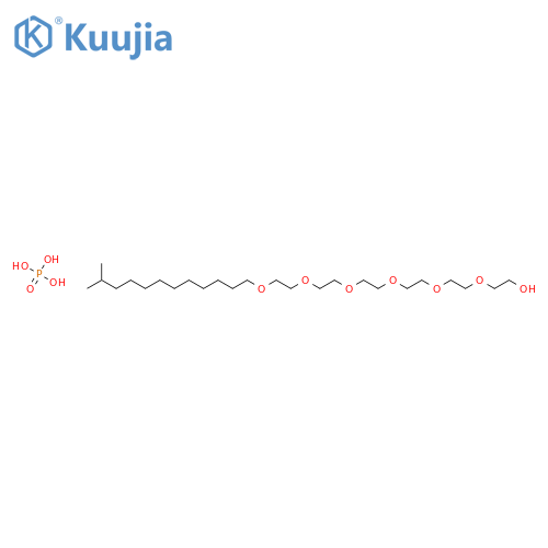 3,6,9,12,15,18-HEXAOXATRIACONTAN-1-OL, 29-METHYL-, DIHYDROGENPHOSPHATE structure