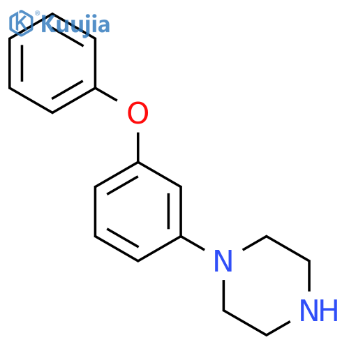 1-(3-phenoxyphenyl)piperazine structure