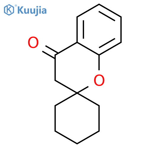 3,4-dihydrospiro[1-benzopyran-2,1'-cyclohexan]-4-one structure