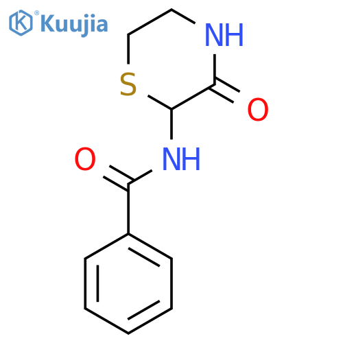 Benzamide, N-(3-oxo-2-thiomorpholinyl)- structure