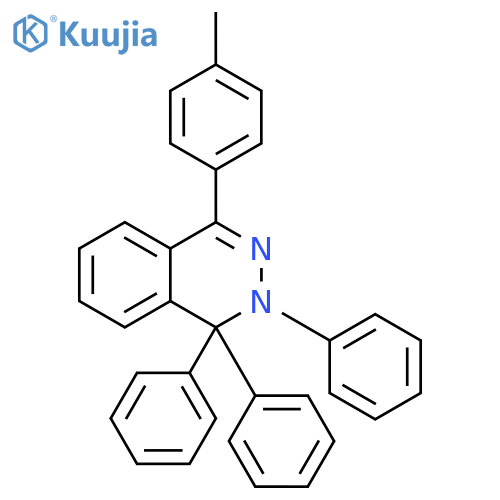 Phthalazine, 1,2-dihydro-4-(4-methylphenyl)-1,1,2-triphenyl- structure