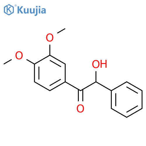 Ethanone, 1-(3,4-dimethoxyphenyl)-2-hydroxy-2-phenyl- structure