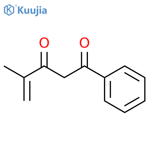 4-Pentene-1,3-dione, 4-methyl-1-phenyl- structure