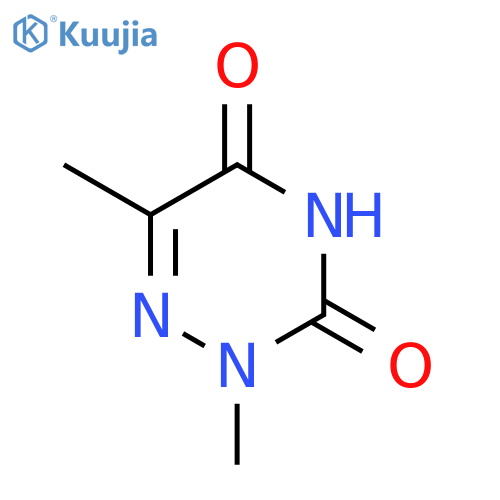 2,6-dimethyl-1,2,4-triazine-3,5-dione structure
