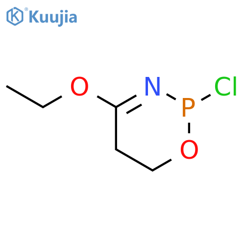 2H-1,3,2-Oxazaphosphorine, 2-chloro-4-ethoxy-5,6-dihydro- structure