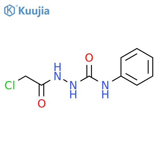 Acetic acid, chloro-, 2-[(phenylamino)carbonyl]hydrazide structure