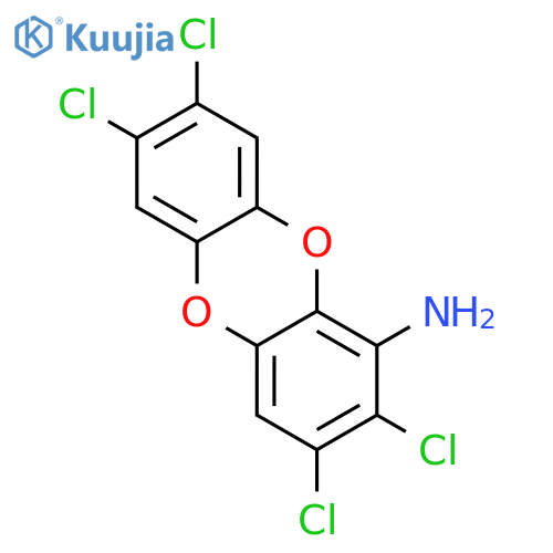 Dibenzo[b,e][1,4]dioxin-1-amine,2,3,7,8-tetrachloro- structure